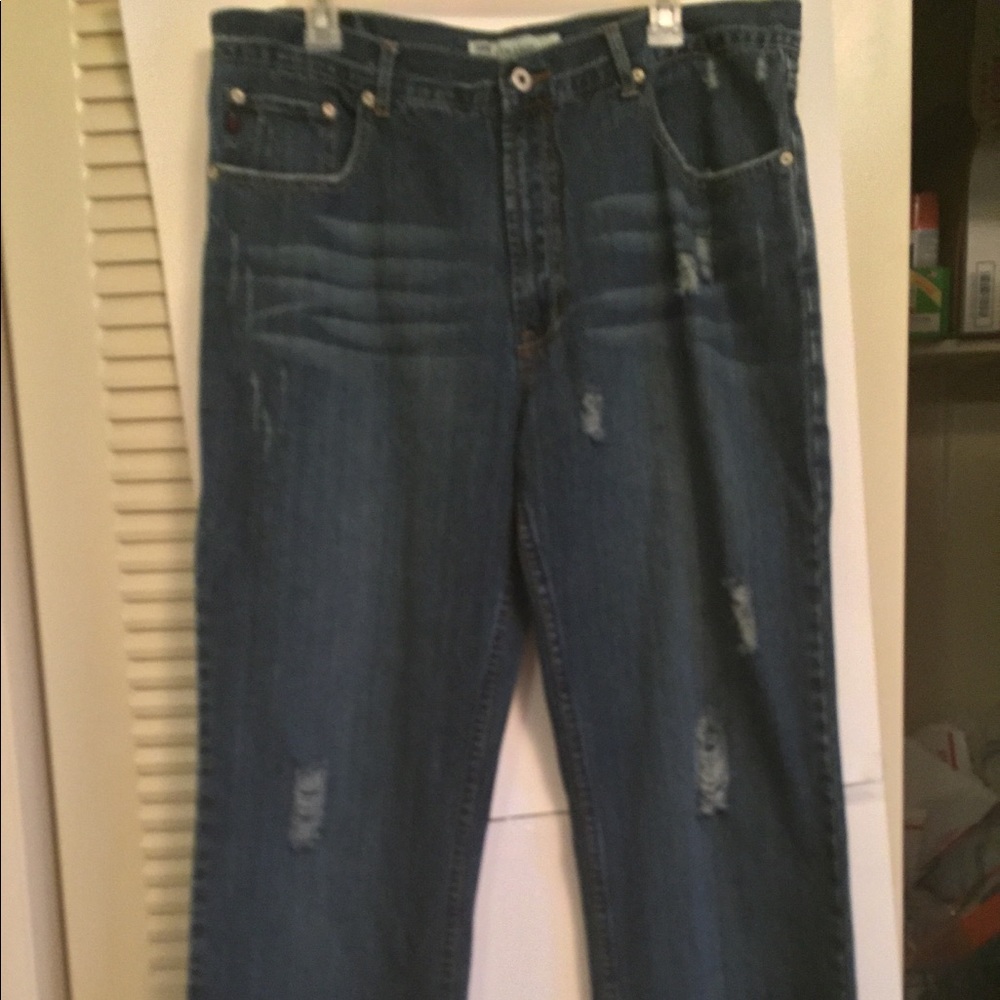 Paco Straight Leg Distressed Men’s 38X30 Jeans
